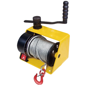 Tel halat kablo ile taşınabilir kol sonsuz dişli el vinç manuel - Product Image 3