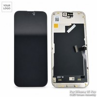 Écran OLED souple en gros pour iPhone 15 Pro, assemblage numériseur d'écran tactile, pièces de rechange 100 % testées