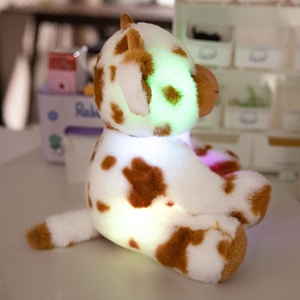 Peluche a Forma di Mucca con 6 Colori LED Cangianti, Luce Notturna per Bambini, Regalo di Compleanno e Natale - Product Image 6