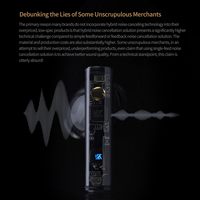 Écouteurs sans fil KZ Carol True Wireless 5.3 HiFi avec basses profondes, stéréo, suppression active du bruit hybride, écouteurs intra-auriculaires
