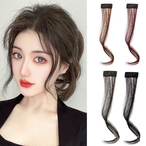 Extensions de cheveux synthétiques LXLHB LXLHA LH55, fibres Kanekalon lisses, teintes pour toutes les formes de visage, mèches réalistes invisibles - Product Image 2