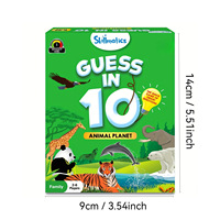 Cartes d'apprentissage des animaux en anglais pour enfants, jeu de société éducatif pour l'éveil intellectuel