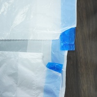 Sacs à litière pour chat extra épais avec cordon de serrage, sacs à déchets pour animaux de compagnie très résistants, enroulés, pour boîtes à litière auto-nettoyantes