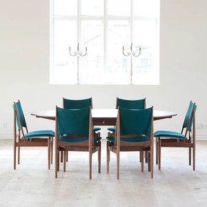 Chaise <span class=keywords><strong>de</strong></span> salle à manger Little Chief en bois <span class=keywords><strong>de</strong></span> frêne massif, style chinois, avec revêtement en cuir, design rotatif, pour <span class=keywords><strong>la</strong></span> maison, l'hôtel, l'hébergement en maison d'hôtes - Product Image 4
