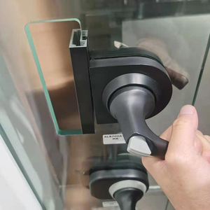 Khóa Cửa Trượt Chất Lượng Cao Chỉ Số Vật Liệu Nhôm Nhà Vệ Sinh Kính Xoay Bằng Gỗ Với Tay Cầm Dài Mỏng Hiện Đại <span class=keywords><strong>3</strong></span> Năm - Product Image 2