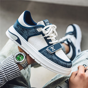 Nuevo Estilo Bestop AL-005, Zapatos Deportivos Casuales para Hombre, Diseño Plano y Robusto, para Caminar y Críquet, Parte Superior de PU Artificial Transpirable, Venta al Por Mayor Personalizada - Product Image 1