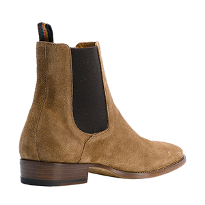 Bottes <span class=keywords><strong>Chelsea</strong></span> multifonctionnelles pour hommes, faites à la main, respirantes, confortables, en cuir de vachette de qualité supérieure, chaussures de randonnée décontractées - Product Image 4