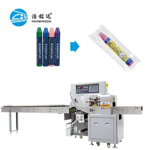Confezionatrici a flusso di gomma per matita con penna a pastello orizzontale multifunzione