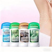SADOER Déodorant Solide Unisexe aux Herbes, Parfum Rafraîchissant, Absorption Facile, Parfum Longue Durée, Baume Anti-Odeur Corporel