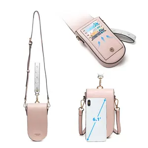 PRETTYZYS Long Chain Strap Trendy Bags Mini Envelope handmade square Cellphone Women Cross body Bag