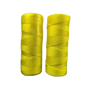 Factory supplier Mason Line fluorescent twine made of nylon yarn used in Chalk Rope Masonry DIY Rope Crafting Gardening twine