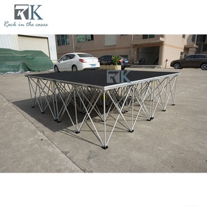 Scène de scène en bois pour charges lourdes, plateforme de scène simple, scène extérieure en vente - Product Image 4