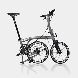 Aceoffix C5 trifolding xe đạp 16 ''7.5 kg Hợp kim nhôm có thể gập lại xe đạp Carbon fibre ngã ba bánh xe 349 - Product Image 3