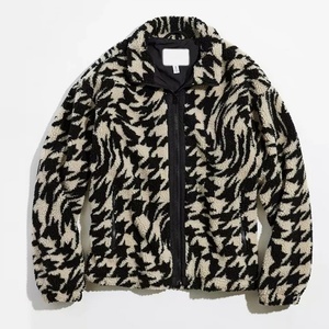 Veste polaire d'hiver chaude et épaisse sur mesure OEM, style Sherpa, pour l'extérieur, grandes tailles - Product Image 4