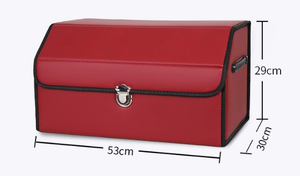 Sản phẩm đang thịnh hành Hộp đựng đồ cốp xe bằng da PU cao cấp có thể gấp gọn có nắp - Product Image 4