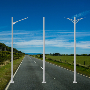 Postes de Iluminación Vial de Hierro y Acero de 5m-12m, Dibujos, Precio de Postes de Alumbrado Público de 12m para Exteriores - Product Image 1