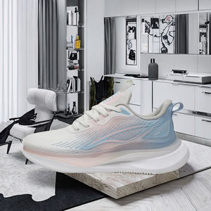 Spring New Youth <b>Women</b> Sport <b>Shoes</b> Light Weight Mesh <b>Rubber</b> Lace-up Comfort Non-slip Casual Walking <b>Shoes</b> - Product Image 3