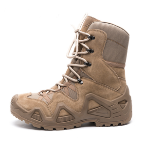 Botas Tácticas TSB101 para Senderismo, Escalada y Aventuras al Aire Libre, de Gamuza Transpirable, Anti-Impactos, con Malla EVA y Forro Interior Suave - Product Image 3