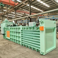 Presse à déchets de papier horizontale hydraulique directe d'usine