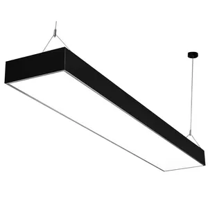 Éclairage de bureau 900*50*55mm aucune installation de fil de suspension de lumière de scintillement 24W LED panneau lumineux de bureau