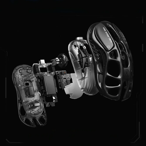 Souris de jeu GravaStar Mercury M2, esthétique futuriste évidée, sans fil, capteur PAW3395 haute précision pour joueurs professionnels - Product Image 5