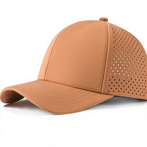 Brown 6-Panel Mesh Snapback Cap Breathable Unisex Adjustable Casual <b>Hat</b> Spring Summer Adult - Product Image 2