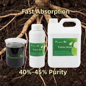 Engrais liquide organique à libération rapide 100% soluble dans l'eau, 40-45% d'acide fulvique, conditionneur de sol, promoteur de croissance des plantes - Product Image 1