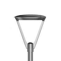 Lampe de jardin LED AC en aluminium de style élégant CHZ, IP66, 30W 40W 60W, éclairage paysager moderne pour villa