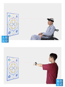 อุปกรณ์ฝึกฟื้นฟูสมรรถภาพประสาทแบบไดนามิกด้วยเลเซอร์ตรวจจับการเคลื่อนไหวสำหรับศีรษะ เอว และแขนขา แบบมัลติฟังก์ชั่น 2 - Product Image 2