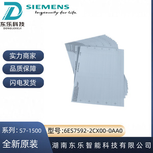 Siemens 6ES7592-2CX00-0AA0 S7-1500 <b>Label</b> Pins Barcode <b>Packaging</b> <b>Labels</b> Germany Origin - Product Image 4