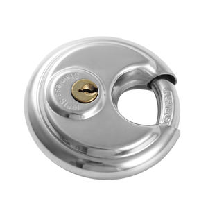 ANLI 70MM Seguridad Resistente al agua Acero inoxidable #201 Combinación Combo Candados de disco redondo - Product Image 3