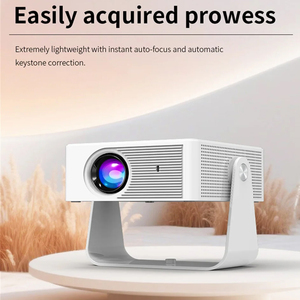 Projecteur intelligent N8 Android 11.0, double WiFi, mise en miroir sans fil, <span class=keywords><strong>Airplay</strong></span>, Miracast, 720P natif, projecteur vidéo 4K pour téléphone - Product Image 3