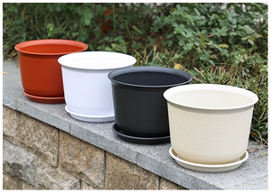 Vasi da fiori in plastica di grandi dimensioni e ispessiti ecologici per balconi interni di buche, rose e piante grasse - Product Image 5