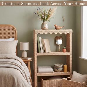 Étagère de rangement tissée moderne et durable, étagère flottante <span class=keywords><strong>d</strong></span>écorative pour l'art mural <span class=keywords><strong>au</strong></span>-<span class=keywords><strong>dessus</strong></span> du canapé et du <span class=keywords><strong>lit</strong></span> - Product Image 3