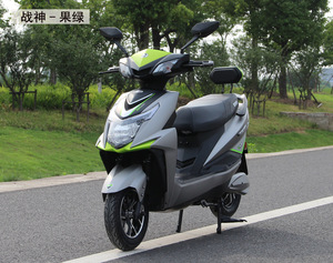 Ciclomotor eléctrico para adultos de alta velocidad de 1500W, motocicleta <span class=keywords><strong>E</strong></span> con marco de acero de 60V con freno de disco, motocicleta eléctrica de movilidad de 2 asientos - Product Image 3