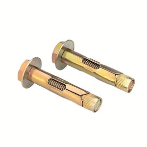 Ancrage à expansion robuste en acier inoxydable galvanisé avec crochet, goujon Dyna pour béton et écrou d'ancrage en nylon - Product Image 1