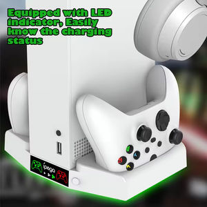 For Xboxes With Dual Battery Pack <b>Cooler</b> <b>Fan</b> IPEGA PG-XBS012 Vertical Stand Charging Dock for Xboxes Console Cooling <b>Fan</b> - Product Image 4