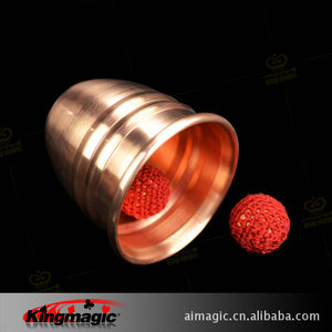 G1236 <b>Copper</b> Magnetic <b>Cup</b> (Small Lemon) - Kingmagic Magic Props Manufacturer - Magic Props - Product Image 3