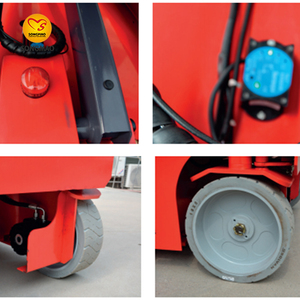 Plataforma elevadora de tijera hidráulica de 4-18m de China, plataforma elevadora de tijera autopropulsada, plataforma de trabajo aéreo - Product Image 3