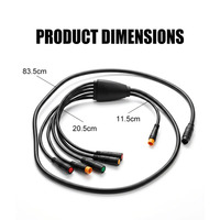 Faisceau de câblage principal d'origine pour vélo électrique Duotts C29, accessoires de vélo, pièces de rechange, câble principal, réparation d'accessoires de vélo