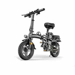 Bicicletta Elettrica Pieghevole a 3 Velocità con Batteria al Litio 48V6A, Leggera, Veloce, 600W, per Adulti - Product Image 5