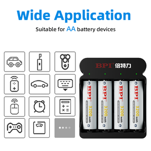 Paquete de Baterías Recargables de Níquel-Metal Hidruro AAA Personalizadas de Fábrica BPI, a Prueba de Explosiones, Ni-MH para Minas, Número de Modelo <span class=keywords><strong>AA</strong></span> - Product Image 6
