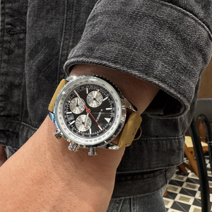 Retro Men's Waterproof High-End Simulated Leather Strap Ultra-thin Quartz <b>Watch</b> - Product Image 6