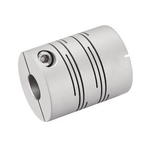 ชุดข้อต่อเพลาแบบหนีบเส้นขนานอะลูมิเนียม GIC ซีรีส์ GIC-40*56 ของแท้ใหม่ - Product Image 2