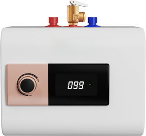 <span class=keywords><strong>Chauffe</strong></span>-<span class=keywords><strong>eau</strong></span> <span class=keywords><strong>électrique</strong></span> à réservoir, <span class=keywords><strong>chauffe</strong></span>-<span class=keywords><strong>eau</strong></span> instantané sous évier avec soupape de <span class=keywords><strong>d</strong></span>égagement de pression, affichage numérique pour cuisine, camping-car - Product Image 1