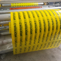 Fabricant de ruban de signalisation avec impression de logo personnalisé, ruban de sécurité en gros pour les zones industrielles dangereuses et la protection des chantiers