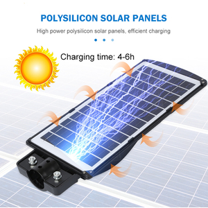 HUAPAI-farola Solar LED para exteriores, accesorio de iluminación IP65, <span class=keywords><strong>30W</strong></span>, 60W, 90W, 120W - Product Image 4