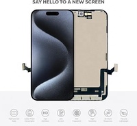 Écran tactile OLED d'origine 6,8 pouces de qualité supérieure pour remplacement OEM 15 Pro Max, luminosité 400 cd+, garantie 6 mois