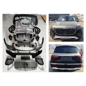 Nuevo Kit de Carrocería 2019-2022 para Modificación de Automóviles, Actualización 2025 Maybach, Parachoques Delantero y Trasero, Luces Antiniebla, para Benz GLS 167 - Product Image 1