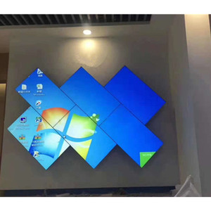 55 inch Màn hình 1.8 mét 8 mét bezel hẹp QLED bức tường Video màn hình kích thước lớn quảng cáo kỹ thuật số bức tường video LCD - Product Image 5